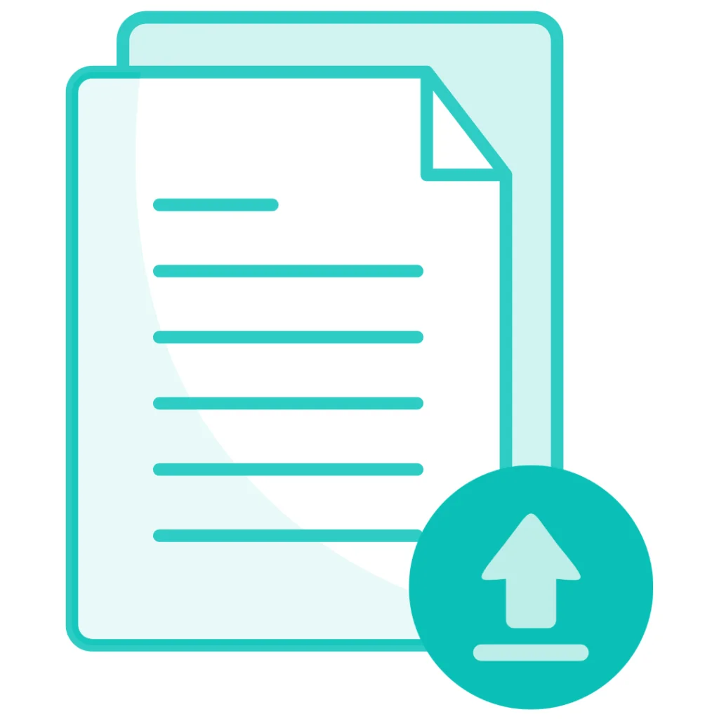 Step 1: Upload your birth certificate document for certified translation