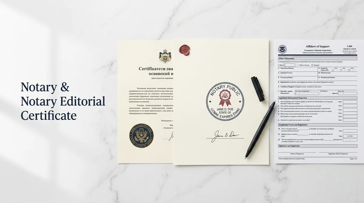 You are currently viewing Notary Public and Translation: When Do You Need Both for Immigration?