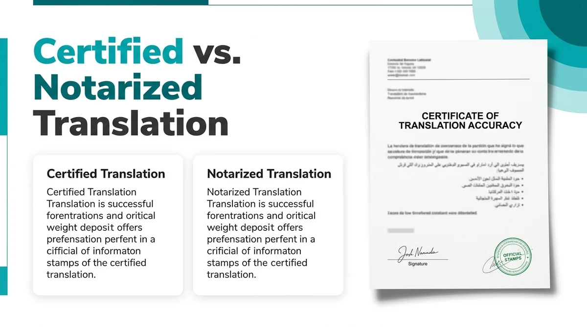 You are currently viewing Certified Translation vs Notarized Translation: What Does USCIS Actually Require? (2026 Guide)