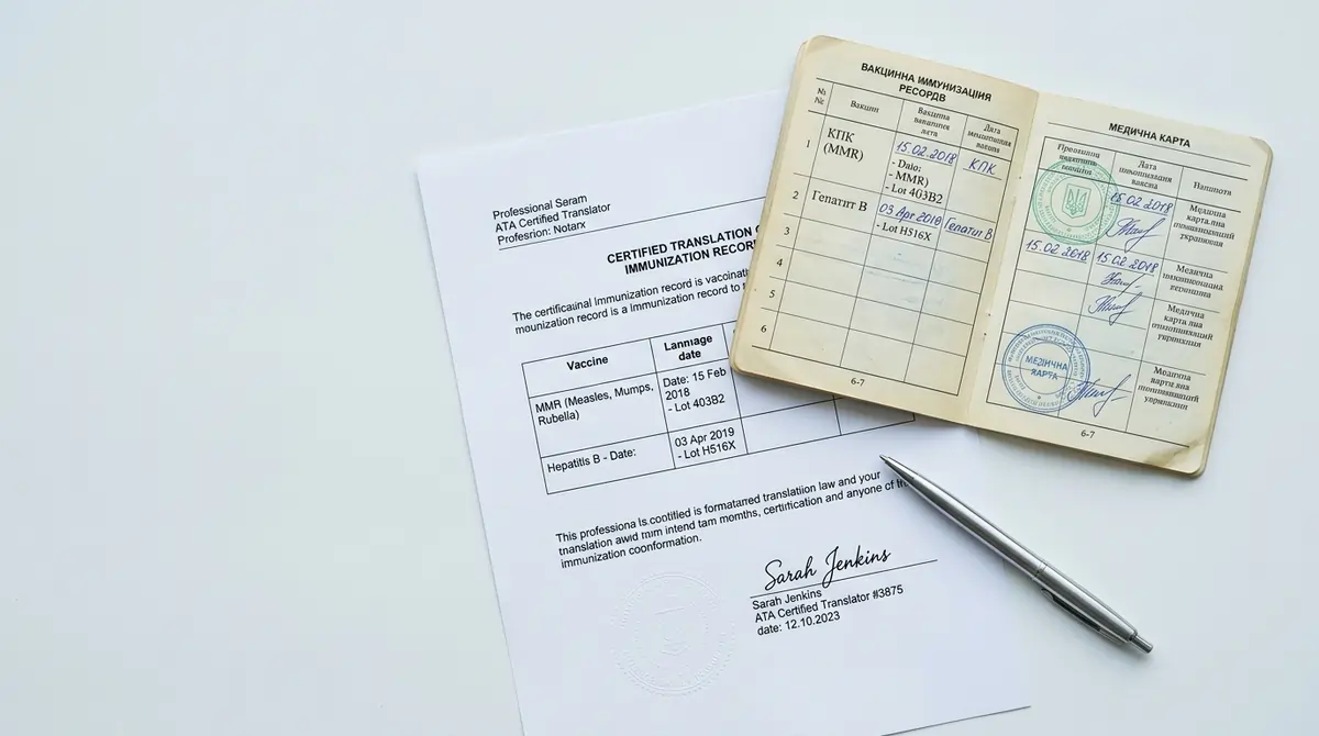 You are currently viewing Medical records and vaccination certificate translation for USCIS Form I-693 (2026)